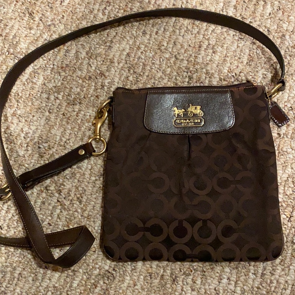 Vintage Coach side body bag